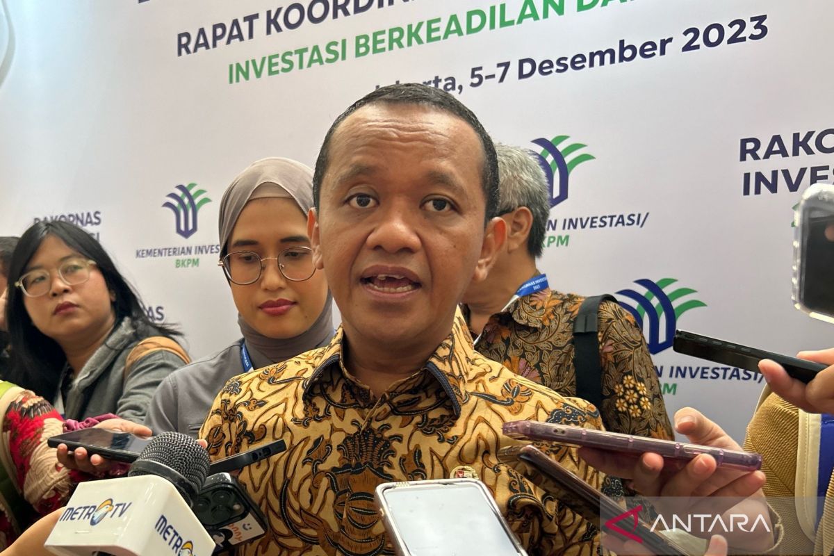 Bahlil: Groundbreaking pemodal asing pada IKN berlangsung pada 2024