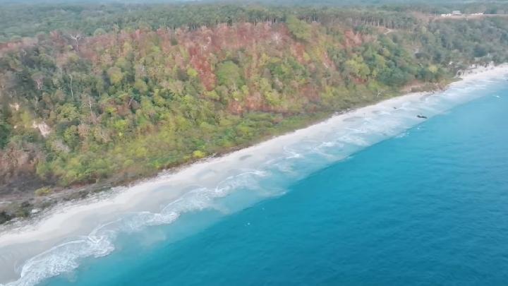 Rio Motret Bangun Pantai pada Kalianda Lampung, Bakal jadi Surga Para Fotografer